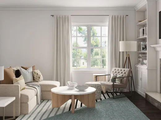Living Room · Contemporary designed by Laura