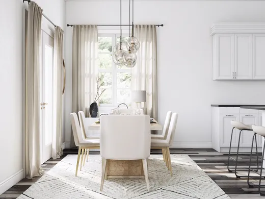 Dining Room · Contemporary designed by Courtney