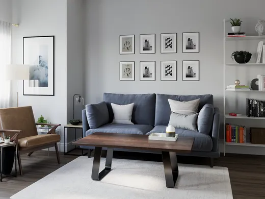 Living Room · Contemporary designed by Marlene