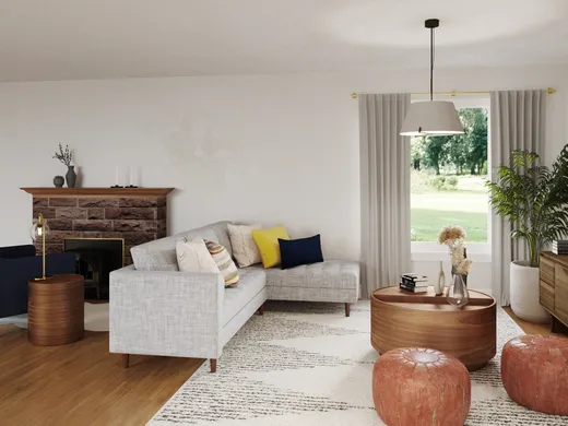 Living Room · Bohemian designed by Carla