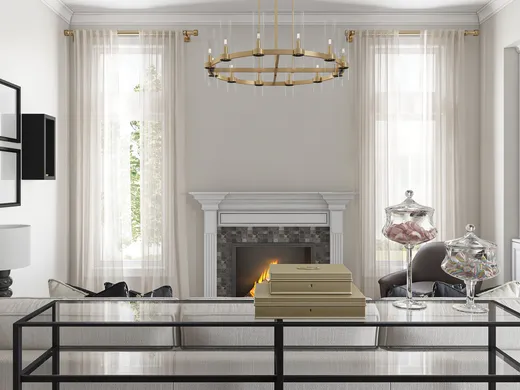 Living Room · Contemporary designed by Julia