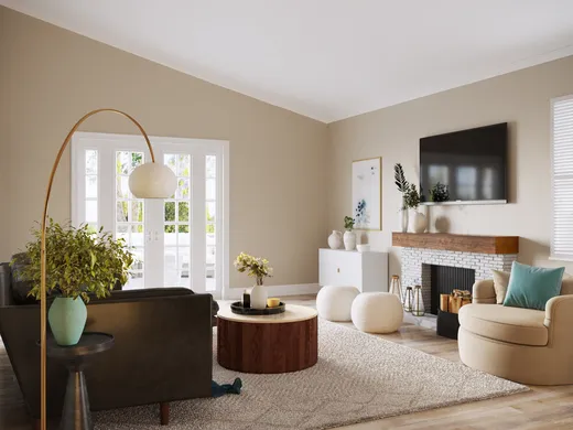 Living Room · Contemporary designed by Cristina