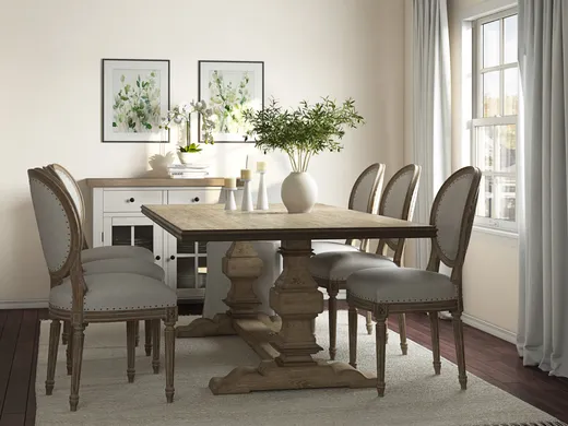 Dining Room · Farmhouse designed by Nicole