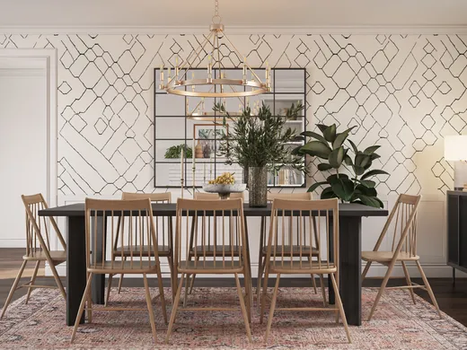 Dining Room · Modern designed by Veema