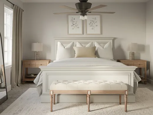 Bedroom · Farmhouse designed by Nicole