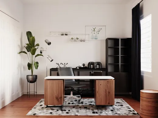 Office · Eclectic designed by Julio