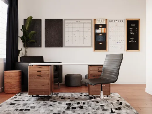 Office · Eclectic designed by Julio