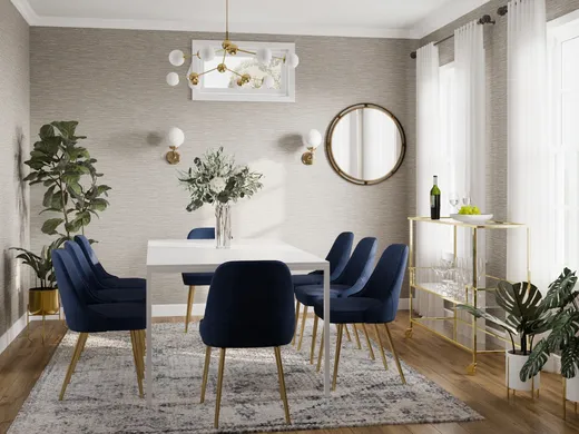 Dining Room · Midcentury Modern designed by Hadasa