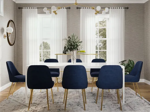 Dining Room · Midcentury Modern designed by Hadasa