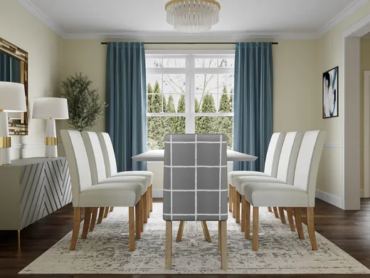 Dining Room · Contemporary designed by Mariela