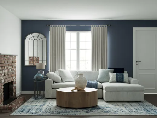 Living Room · Coastal designed by Sarah