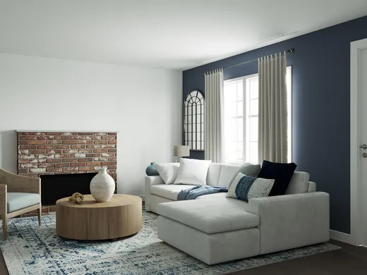 Living Room · Coastal designed by Sarah