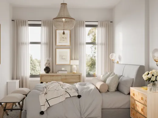 Bedroom · Farmhouse designed by Helene