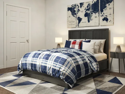 Bedroom · Contemporary designed by Stephanie