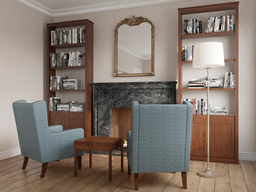 Living Room · Contemporary designed by Colleen