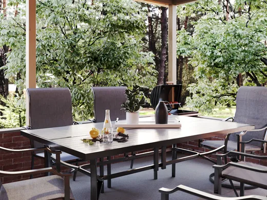 Outdoor Space · Midcentury Modern designed by Jimena