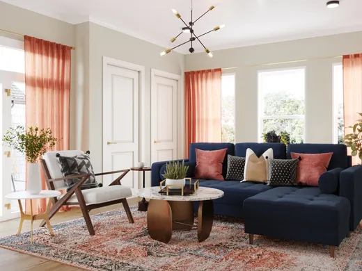 Living Room · Bohemian designed by Bibi