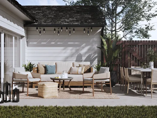 Outdoor Space · Contemporary designed by Athina