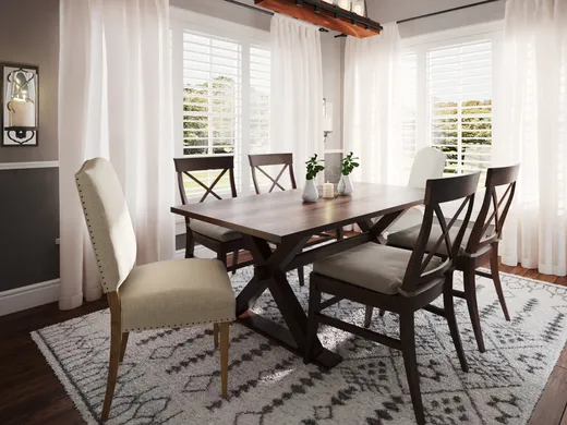 Dining Room · Farmhouse designed by Amanda