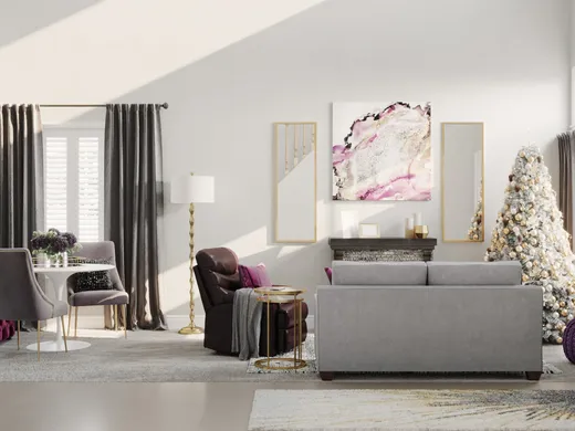 Living Room · Contemporary designed by Jonica