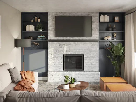 Living Room designed by Mariana