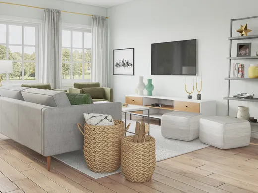 Living Room · Bohemian designed by Erin