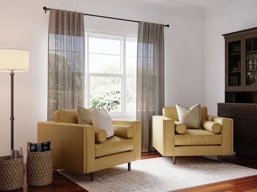 Living Room · Bohemian designed by Erin