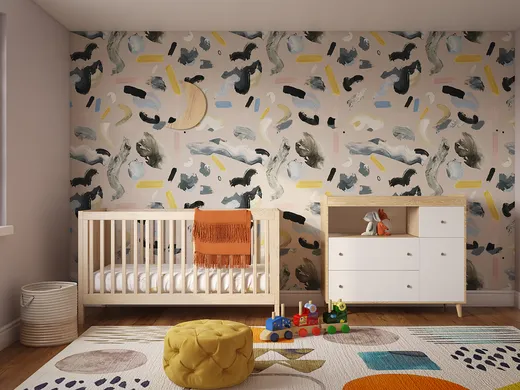 Nursery designed by Jenna