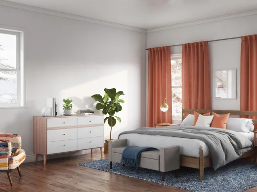 Bedroom designed by Jenna