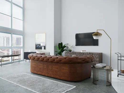 Living Room · Contemporary designed by Camila