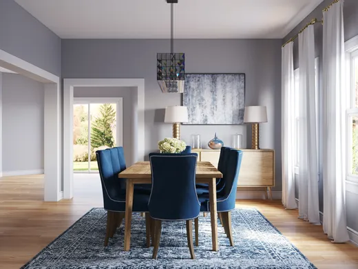 Dining Room · Contemporary designed by Gloria