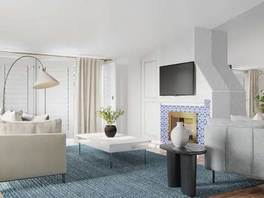 Living Room · Modern designed by Rebecca