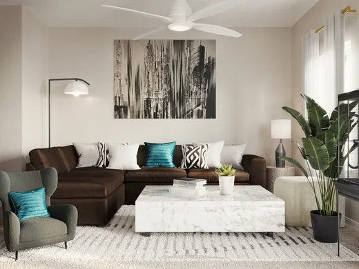 Living Room · Modern designed by Andrea