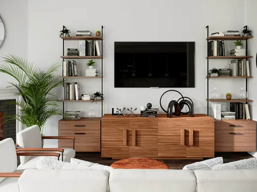 Living Room · Eclectic designed by Julio