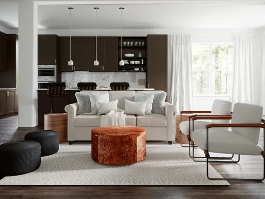Living Room · Eclectic designed by Julio