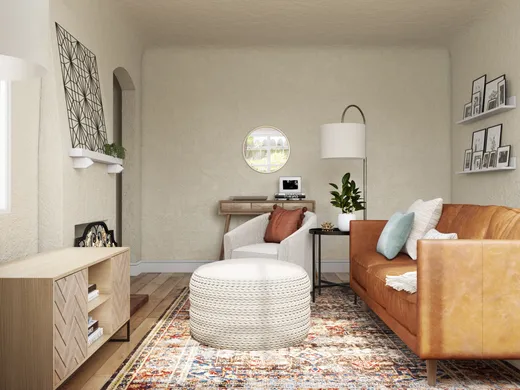 Living Room · Contemporary designed by Kylie