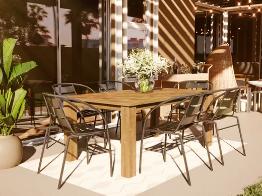 Outdoor Space · Midcentury Modern designed by Maria
