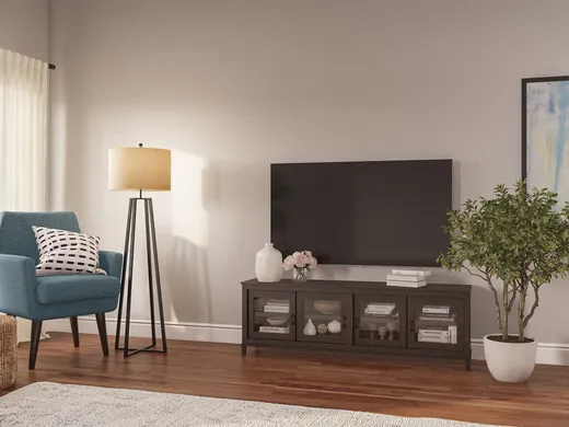 Living Room · Farmhouse designed by Haley
