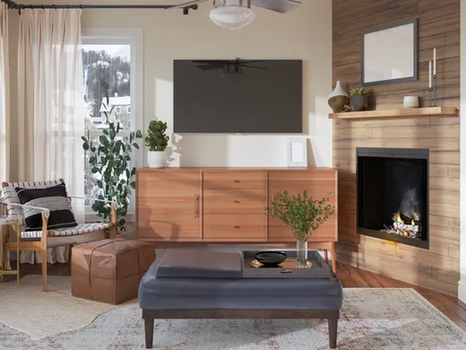 Living Room · Modern designed by Veema
