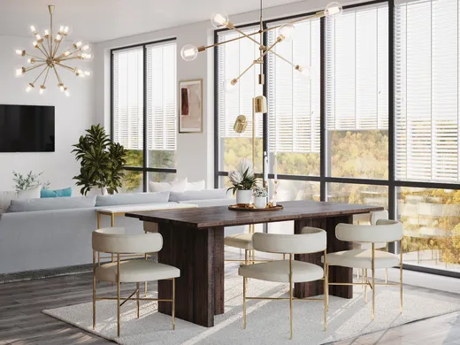 Living Room · Contemporary designed by Athina
