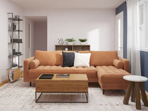 Living Room · Farmhouse designed by Kaylee