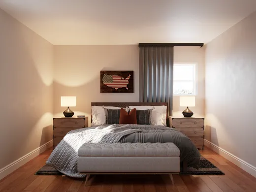 Bedroom · Farmhouse designed by Kaylee