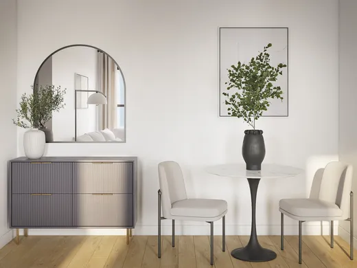 Living Room · Contemporary designed by Rebecca