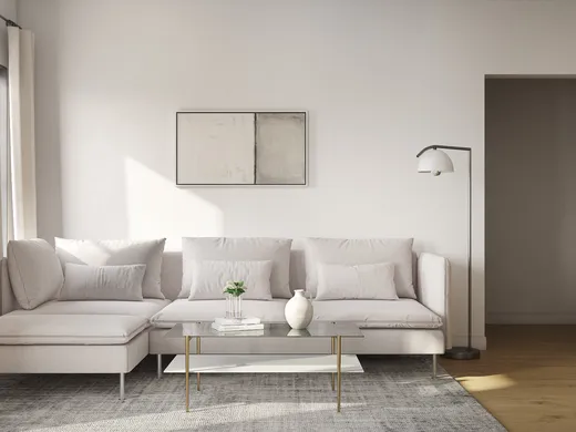 Living Room · Contemporary designed by Rebecca