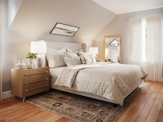 Bedroom · Farmhouse designed by Sarah