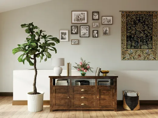 Living Room · Farmhouse designed by Ariadna