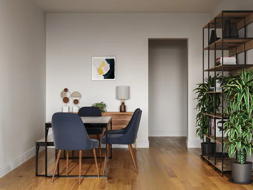 Living Room · Midcentury Modern designed by Lena