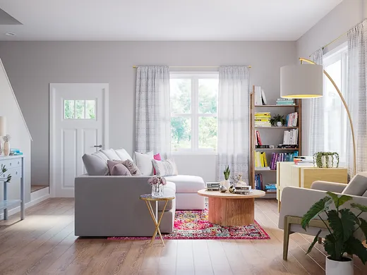 Living Room · Eclectic designed by Carla