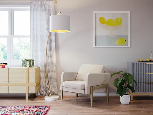 Living Room · Eclectic designed by Carla