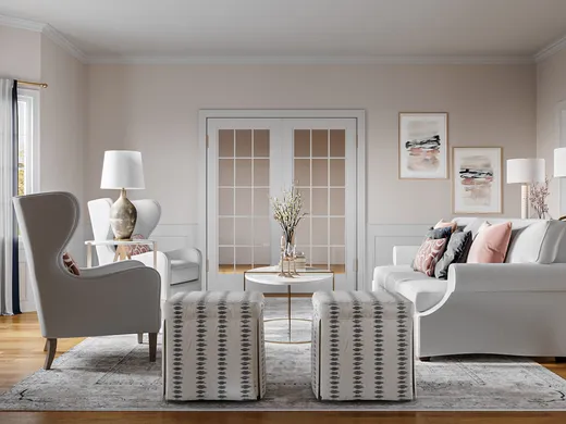 Living Room · Contemporary designed by Isaac